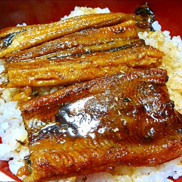 穴子の蒲焼をふっくらと焼いて美味しい穴子丼